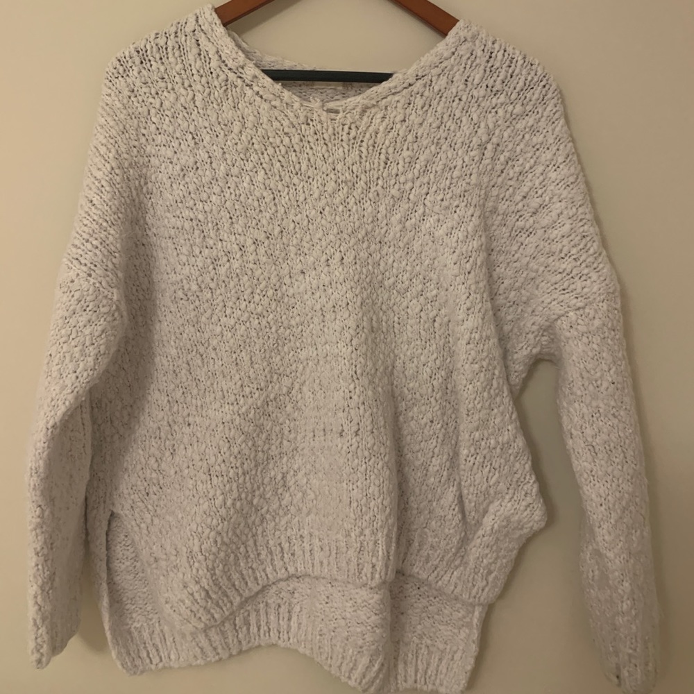 White sweater